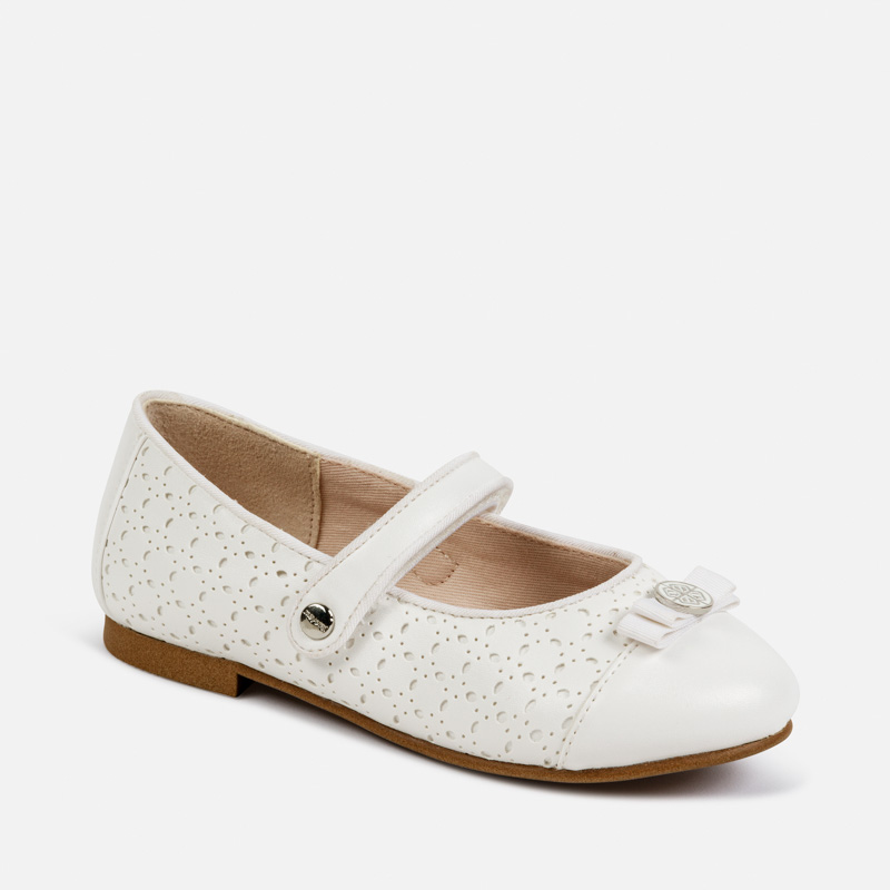 girls white mary janes