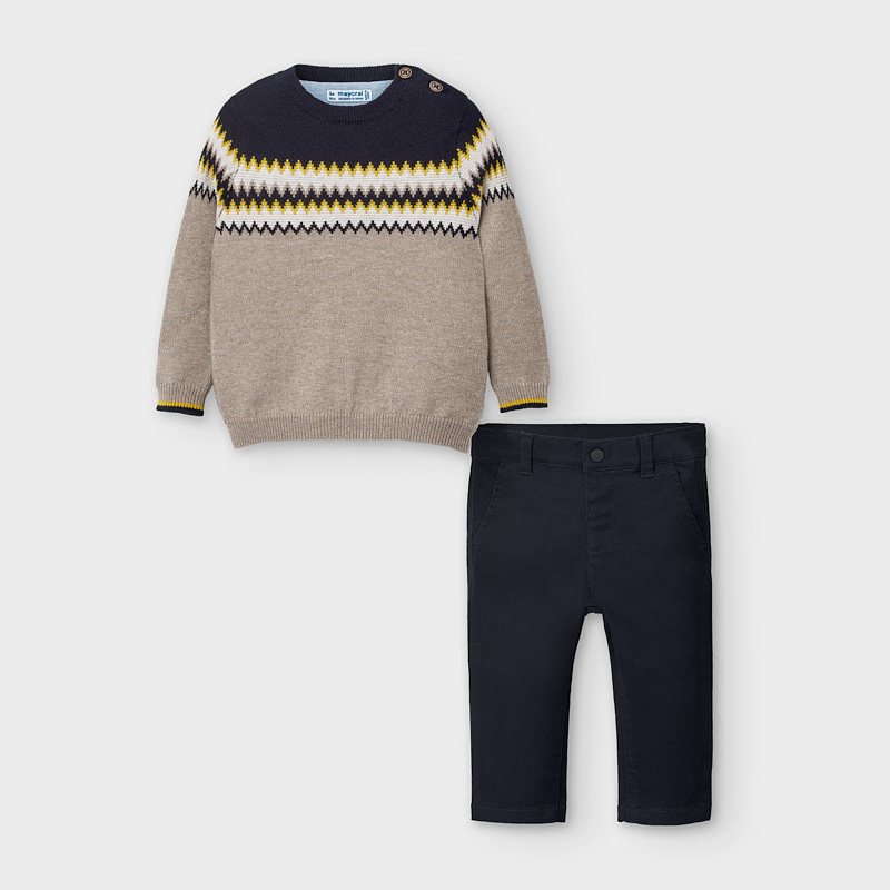 baby boy navy pants