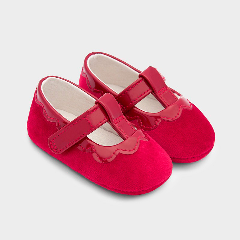 baby girl velvet shoes