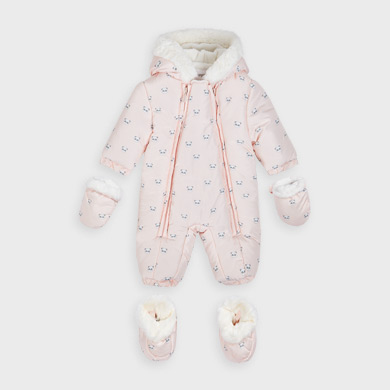snowsuit pink