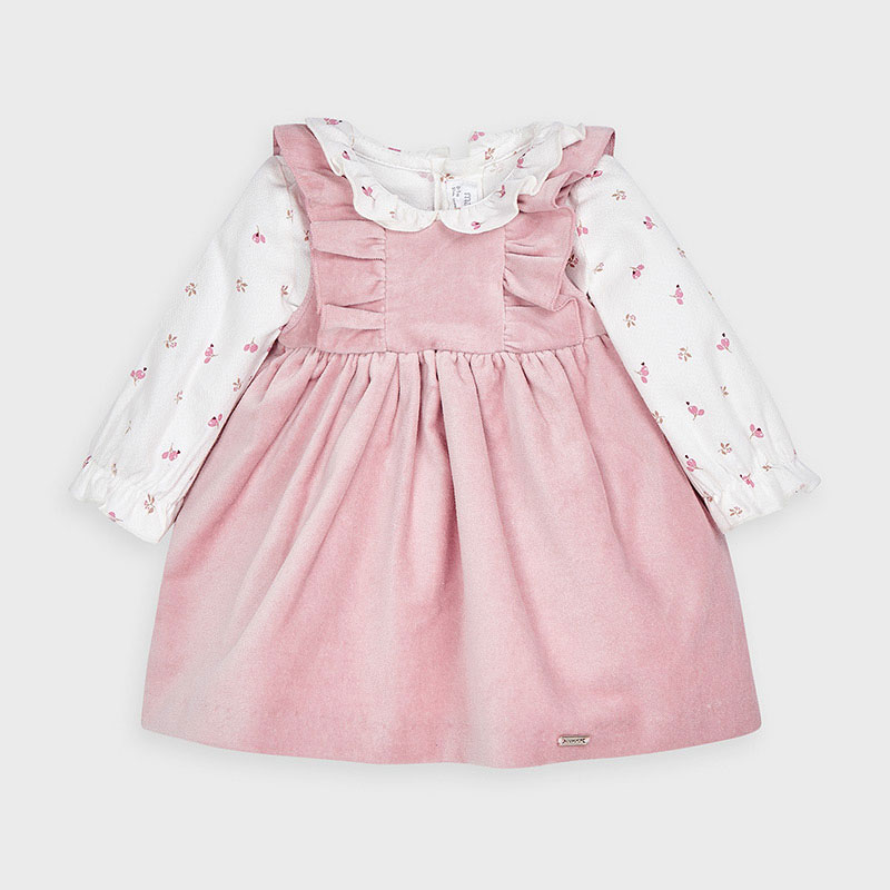 pink pinafore dress girls