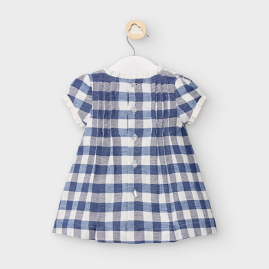 newborn plaid dress