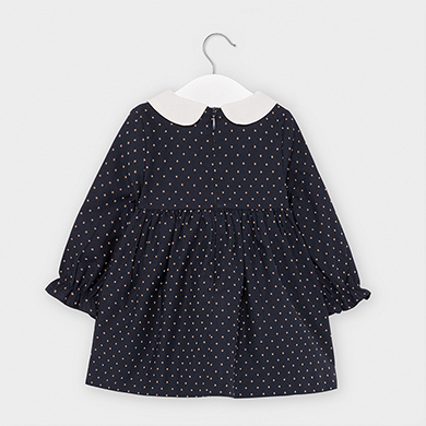 polka dot dress for baby girl