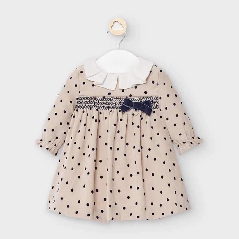 Polka Dot Dress For Newborn Girl Midnight Mayoral