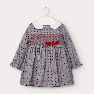 baby flannel dress