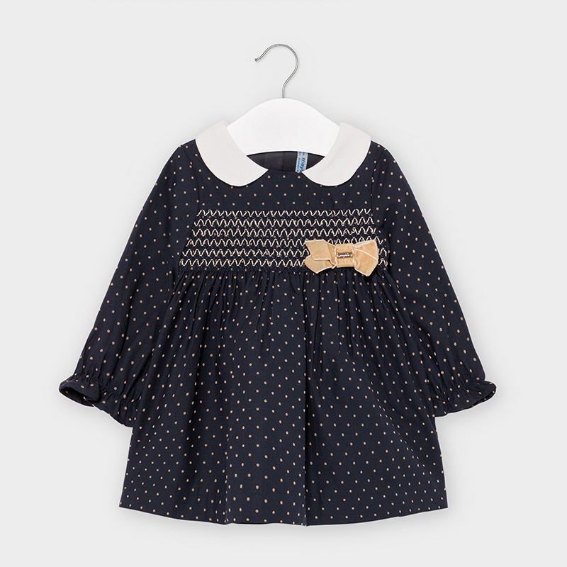 baby girl navy dress