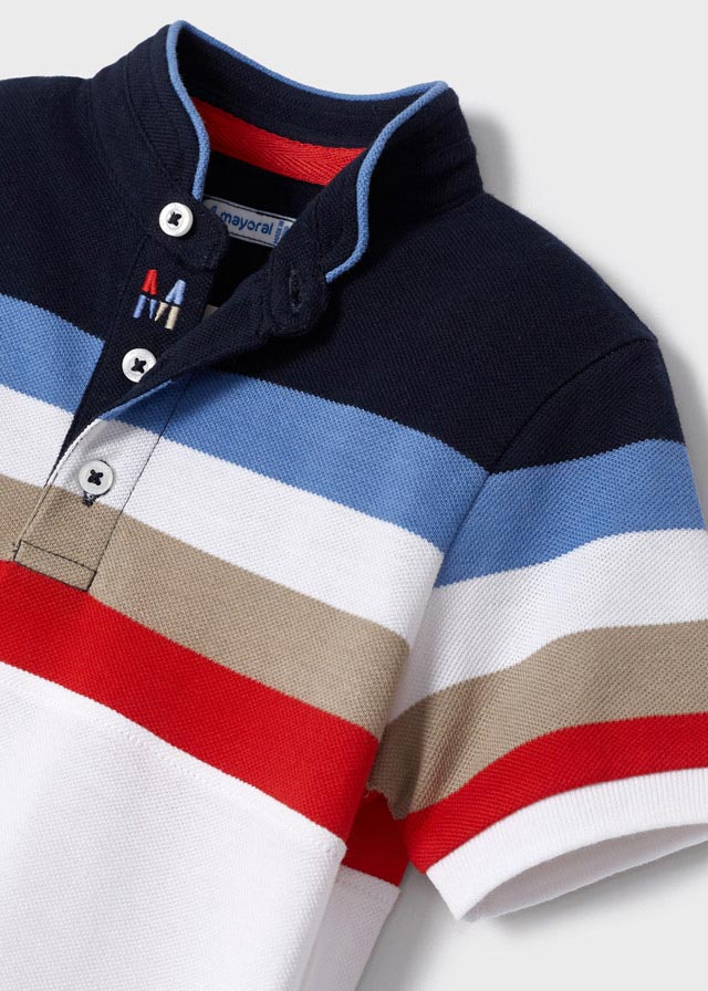 Mayoral Jungen Pullover Dunkelblau Mit Streifen - Herbst/Winter Kollektion