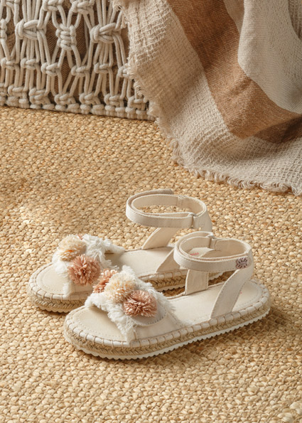 baby girl white sandals size 4