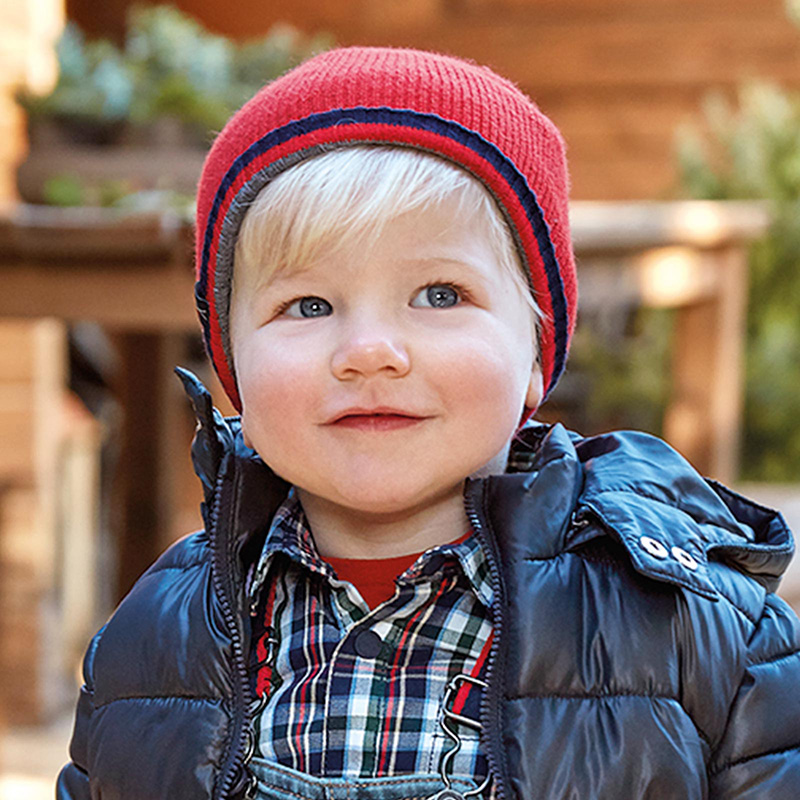 baby boy red hat