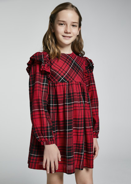 robe a carreau rouge