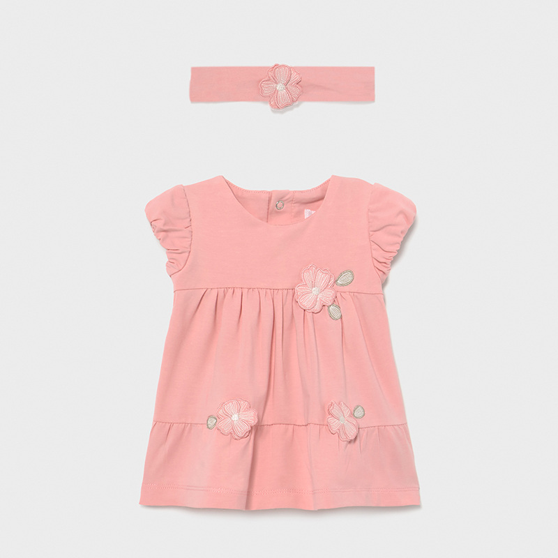 Robe Avec Bandeau Nouveau Ne Fille Smoothie Mayoral