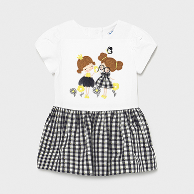 robe vichy bebe fille