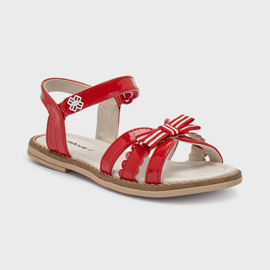 Mayoral - Sandalias doradas con velcro para adolescente | Childrensalon
