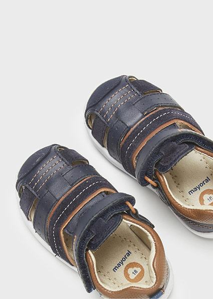 baby boy navy sandals