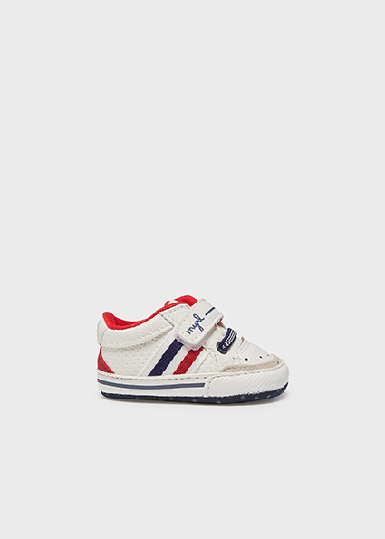 Sapatilhas velcro recém nascido menino Red | Mayoral ®