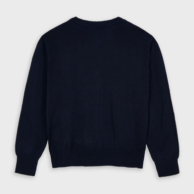 girls blue school cardigan