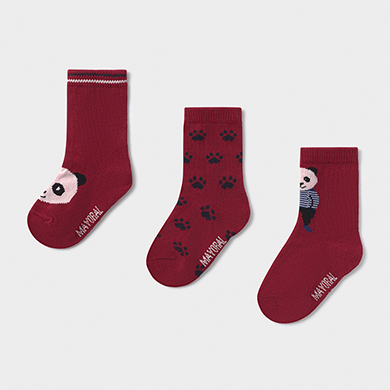 red baby socks boy