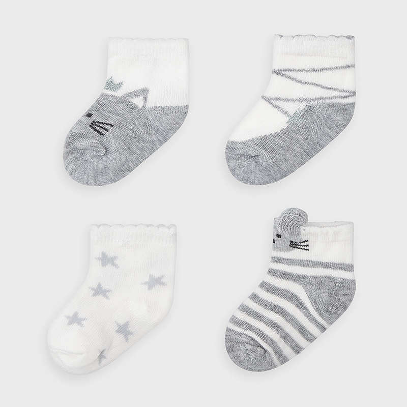 black newborn socks