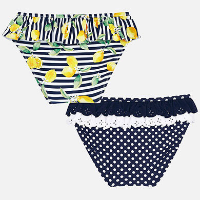 girls navy swim bottoms