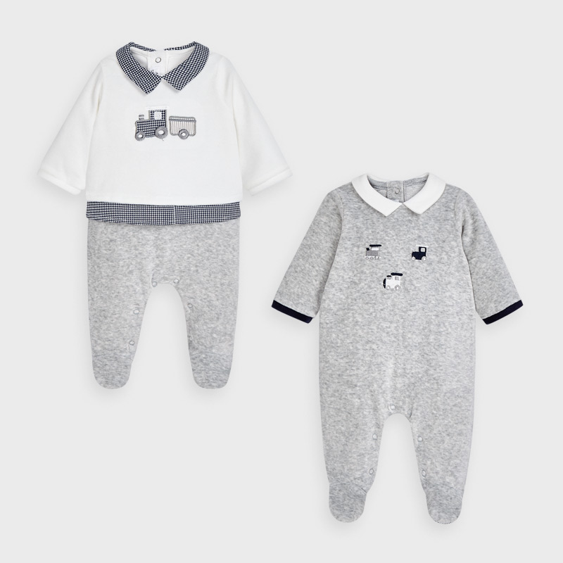 boys velour pjs