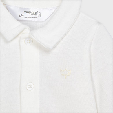 polo shirt onesie