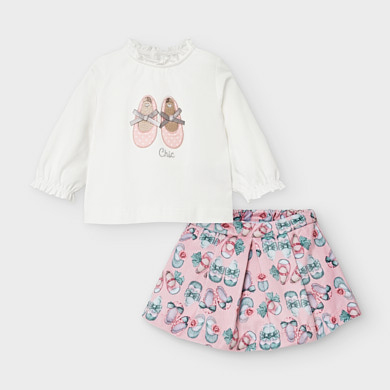skirt set for baby girl