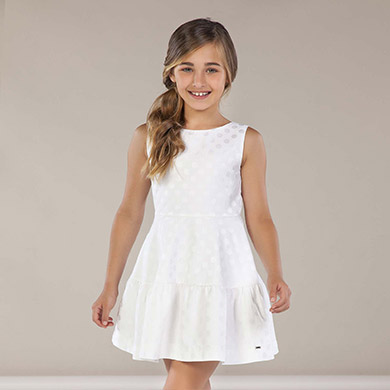 mayoral white dress