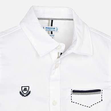 white polo formal shirts