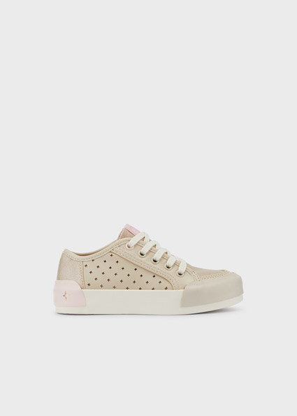 Sneakers plataforma chica Beige | Mayoral ®