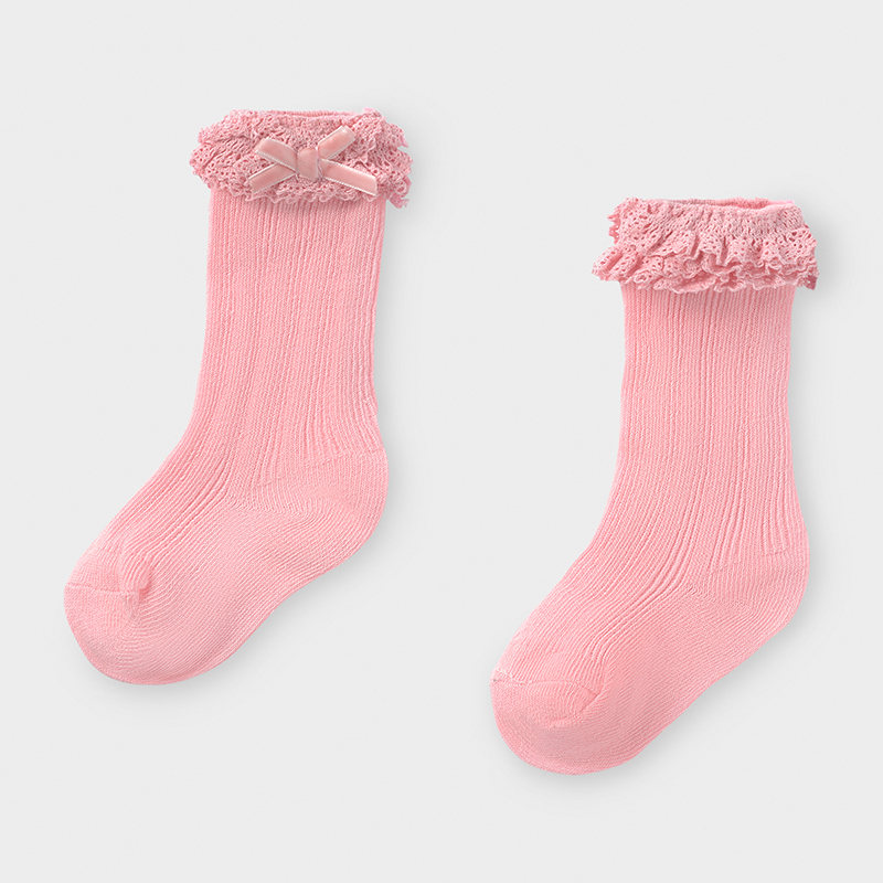 baby pink socks
