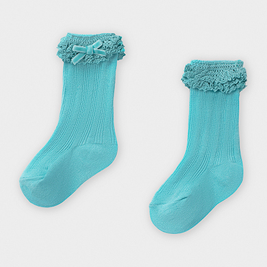 girl socks with bows