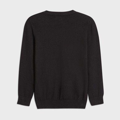 Sueter negro basico clearance