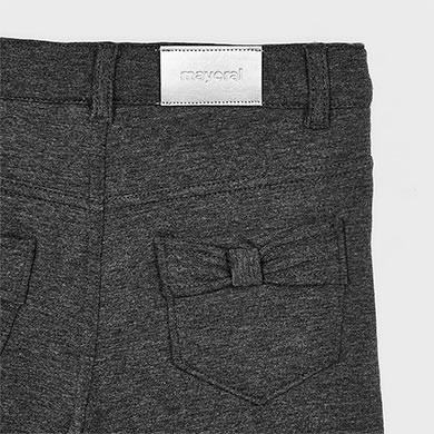 girls grey skinny trousers