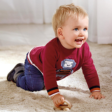 baby boy maroon sweater