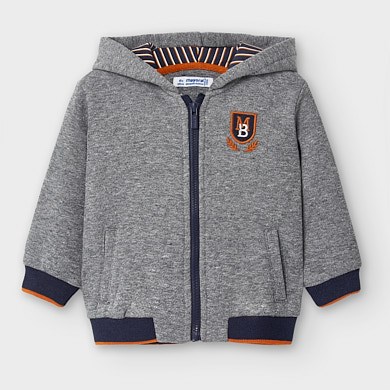 Sweatjacke Mit Kapuze Baby Jungen Eisen Mix Mayoral