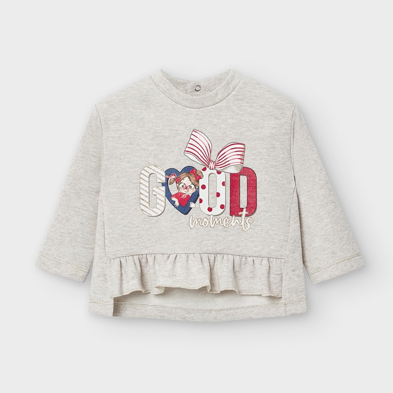 sweatsuit with ruffles