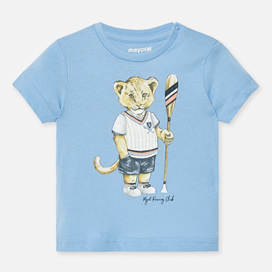 T Shirt Baby Boy Sky Mayoral