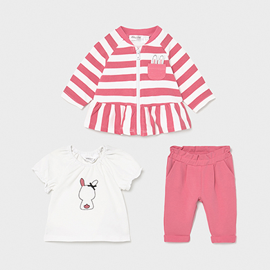 newborn tracksuit girl