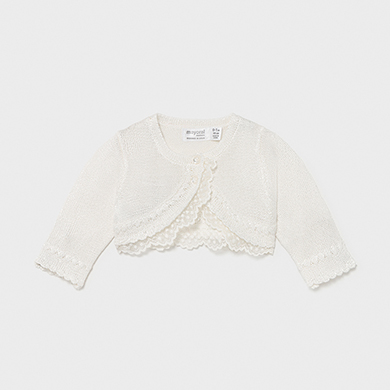 newborn black cardigan