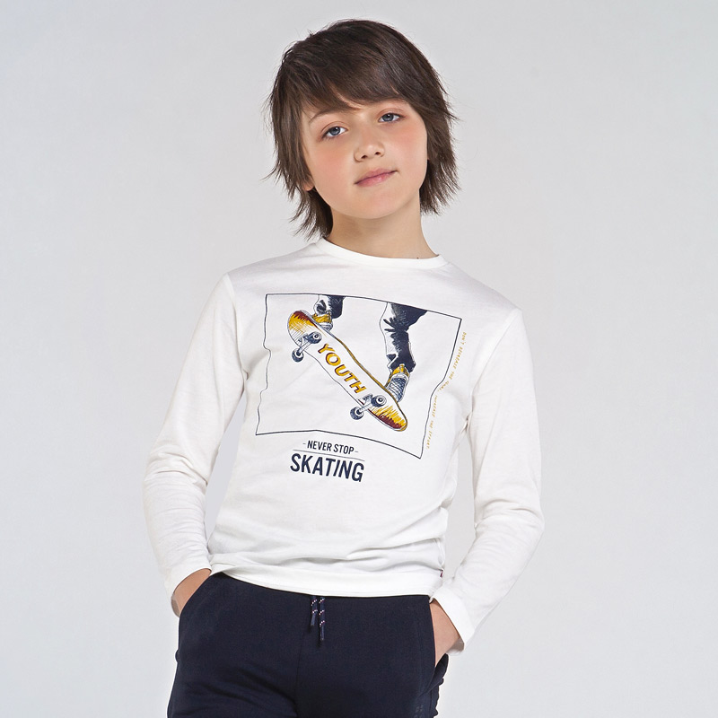 Tricou Cu Maneca Lunga Baiat Nata Mayoral