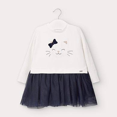 navy baby dress