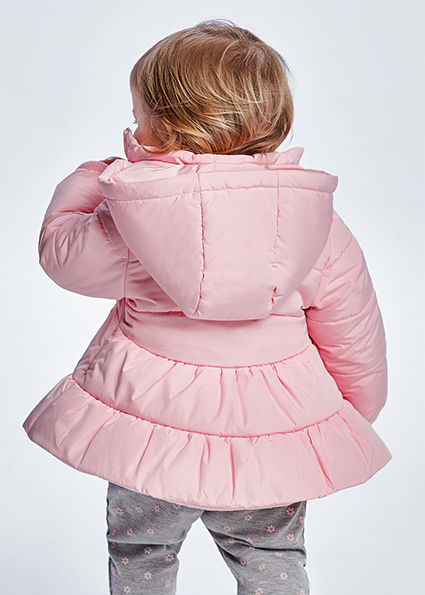 Veste Ecofriends Capuche Bebe Fille Rose Mayoral