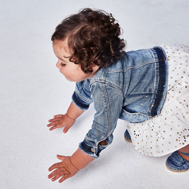 Veste Jean Bebe Fille Tejano Medio Mayoral