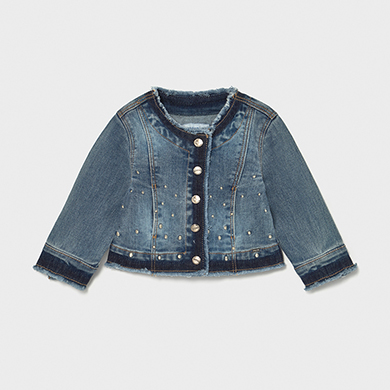 Veste Jean Bebe Fille Tejano Medio Mayoral