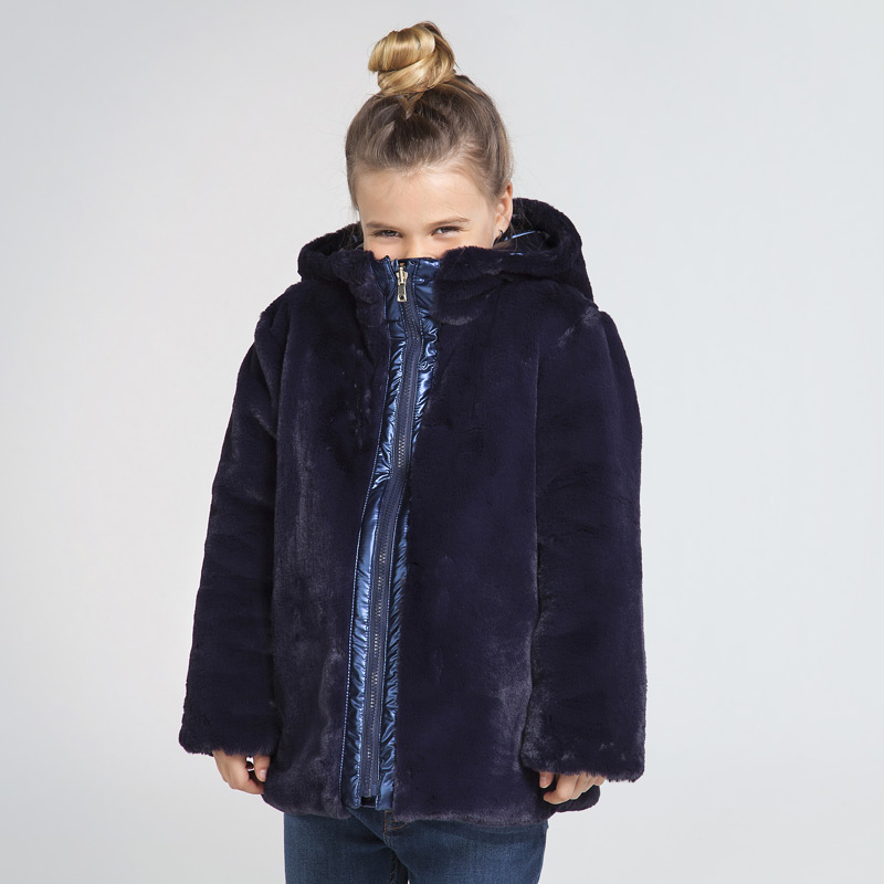 Veste fausse fourrure fille 12 ans Clearance