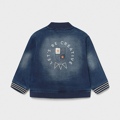 Veste Soft Jean Coton Biologique Ecofriends Bebe Garcon Jean Mayoral