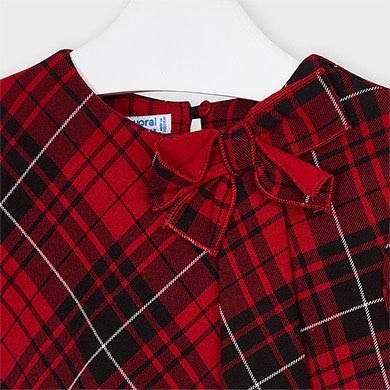 vestido vermelho mayoral