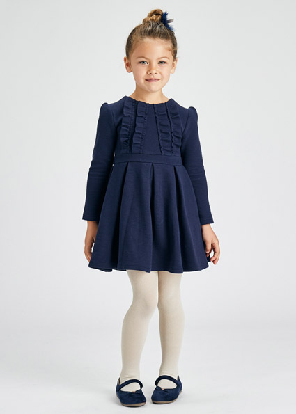 Mayoral Vestito a righe per bambina modello 4939 lencicol Abiti  Abbigliamento