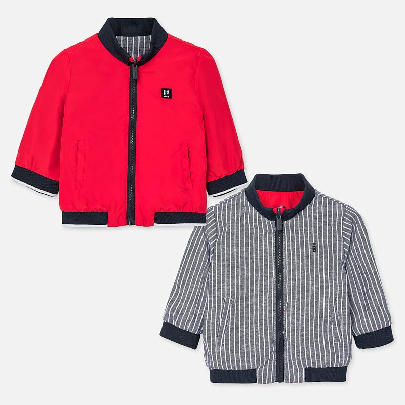 Windbreaker Jacket Baby Boy Hibiscus Mayoral